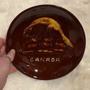 Pottery Canada Beaver Plate